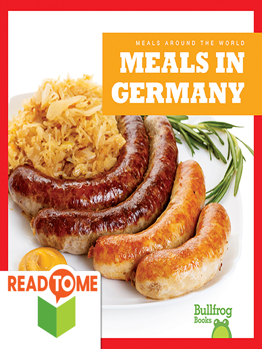 Title details for Meals in Germany by R.J. Bailey - Wait list